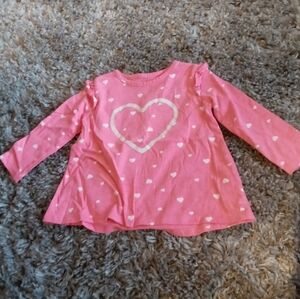 Lightning bug baby heart shirt